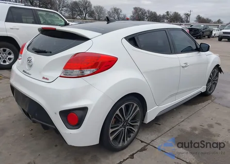 2016 Hyundai Veloster Turbo from USA, damaged, VIN KMHTC6AE4GU294163